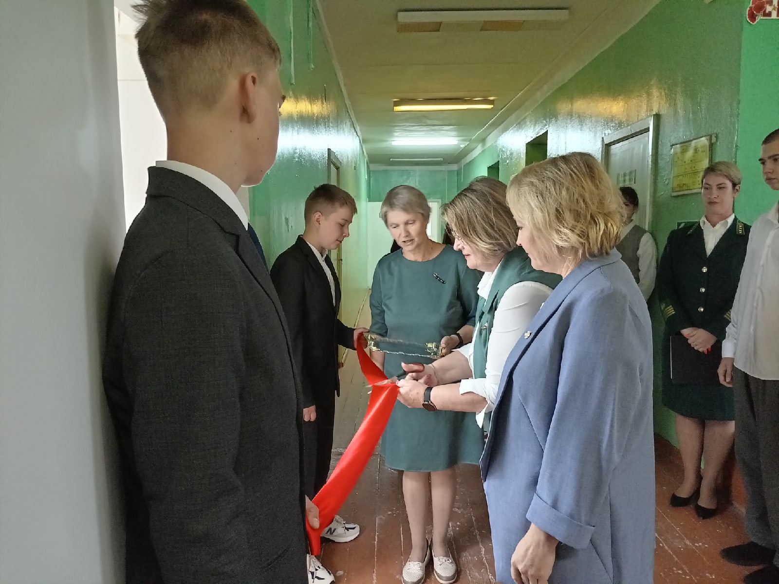 Открытие Лесного класса.